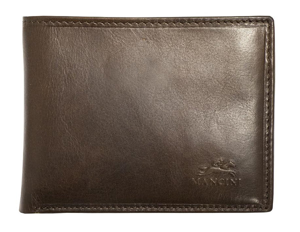 Mancini BOULDER Portefeuille avec portes cartes amovible, blocage RFID et pochette pour monnaie - Brun