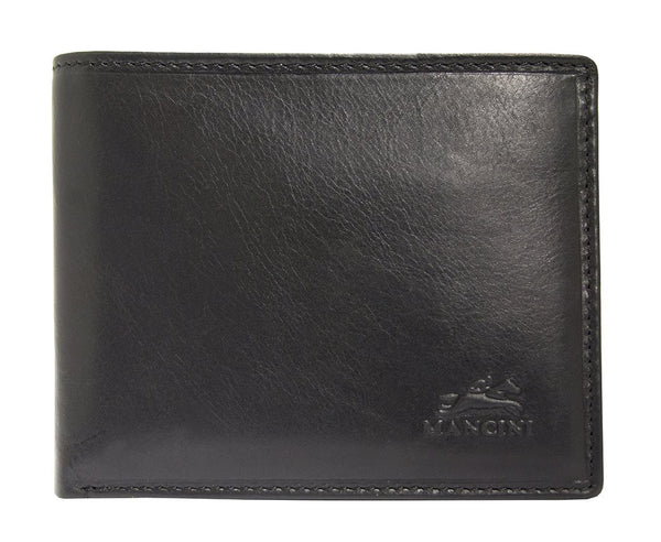 Mancini BOULDER Portefeuille avec porte-cartes amovible et blocage RFID - Noir