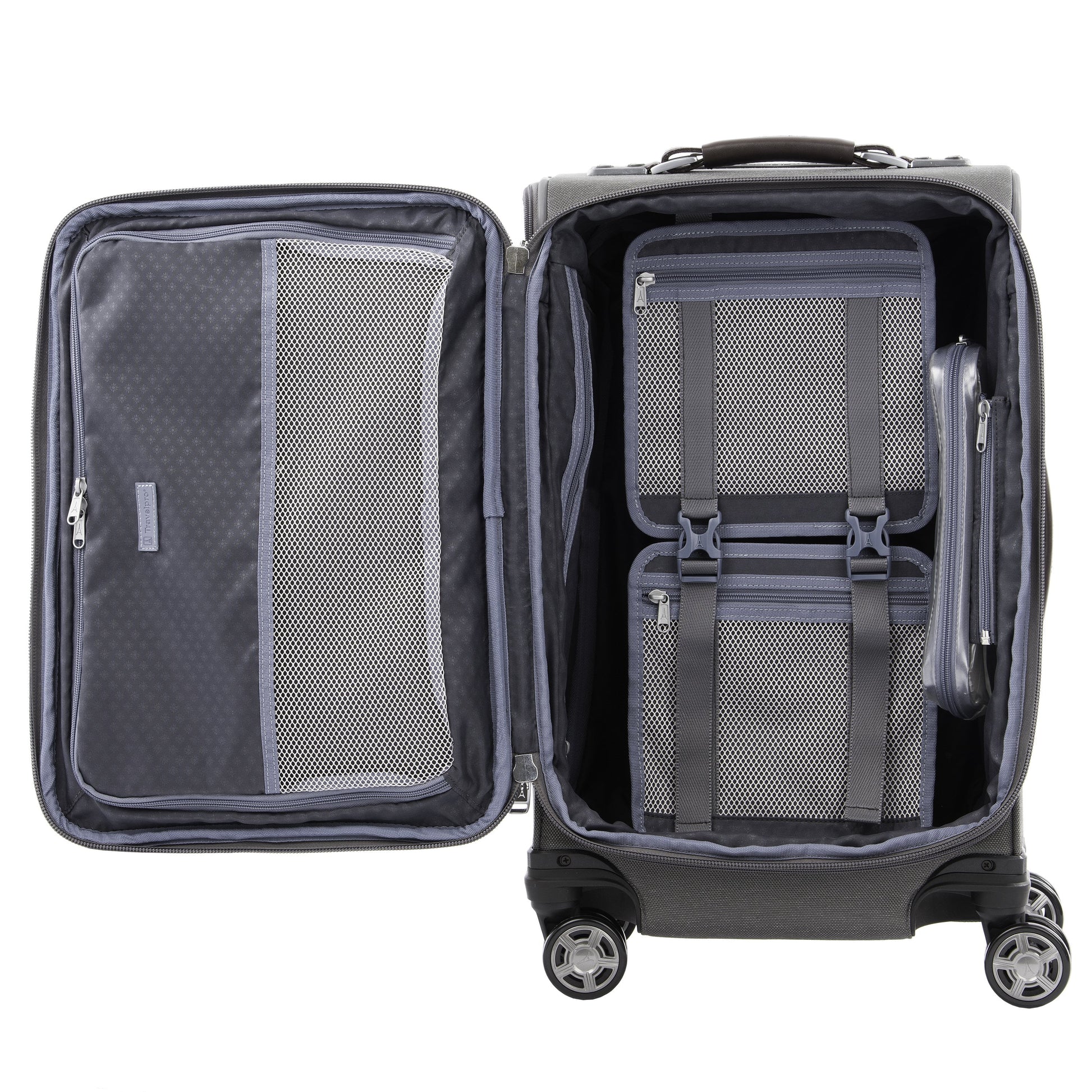 Travelpro Platinum Elite 21 Inch Expandable Carry-On Spinner Luggage