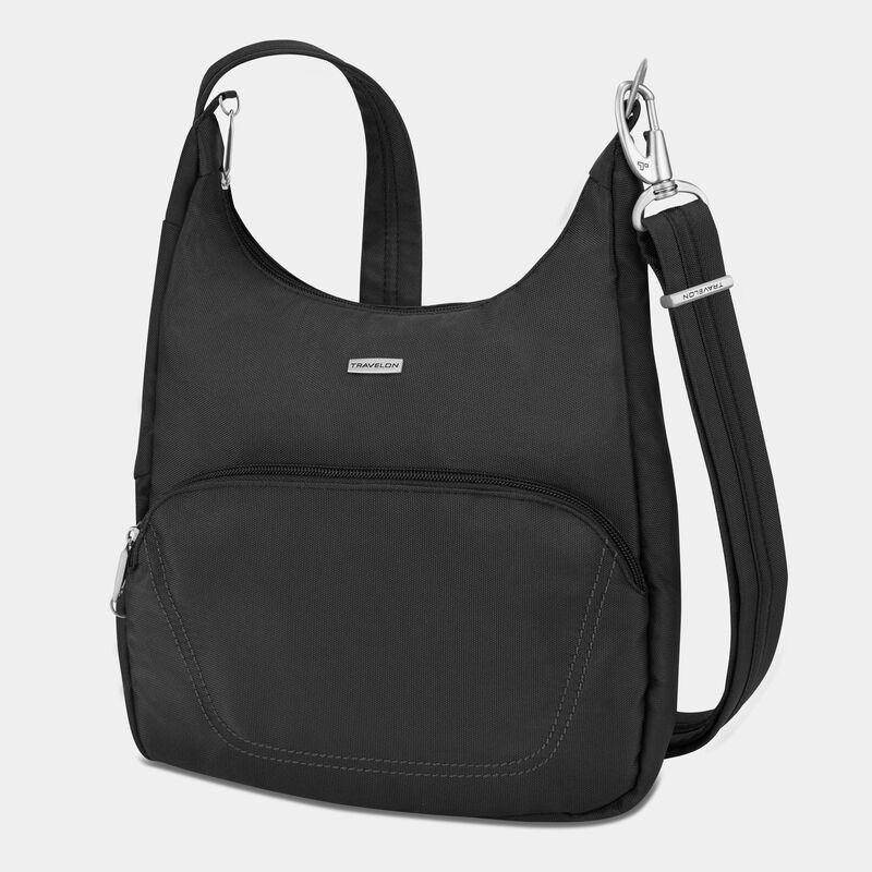 Travelon Anti-Theft Classic Essential Messenger Bag (RFID Blocking) - Black