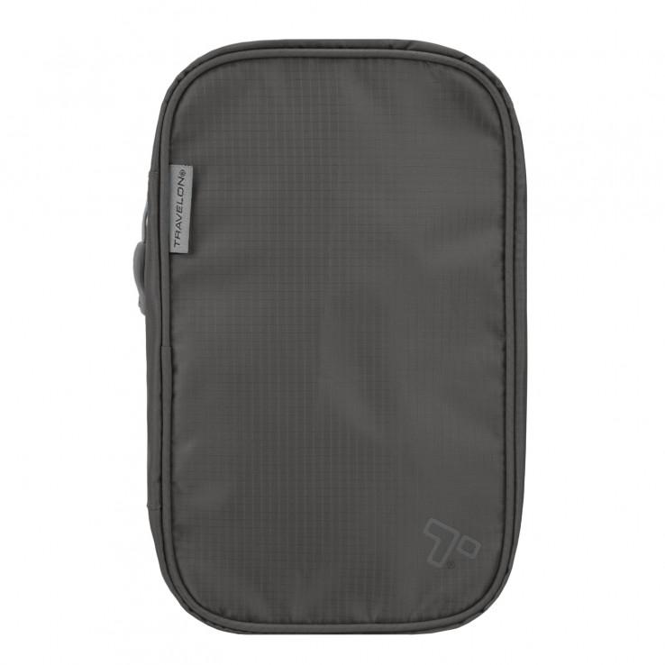 Travelon Compact Hanging Toiletry Kit - Charcoal