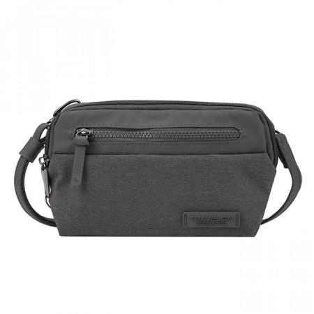 Travelon Anti-Theft Metro Convertible Crossbody - Grey Heather