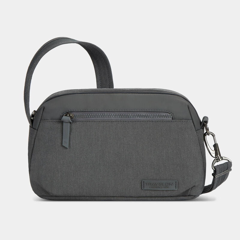 Travelon Anti-Theft Metro Dome Crossbody - Gray Heather