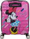 American Tourister Disney Wavebreaker Bagage de Cabine Rigide Spinner - Minnie Future Pop