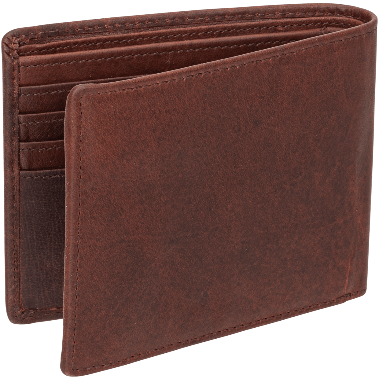Mancini BUFFALO RFID Secure Wallet with Coin Pocket