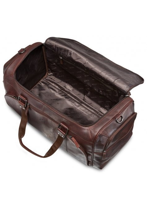Mancini Buffalo Collection Leather Duffle Bag