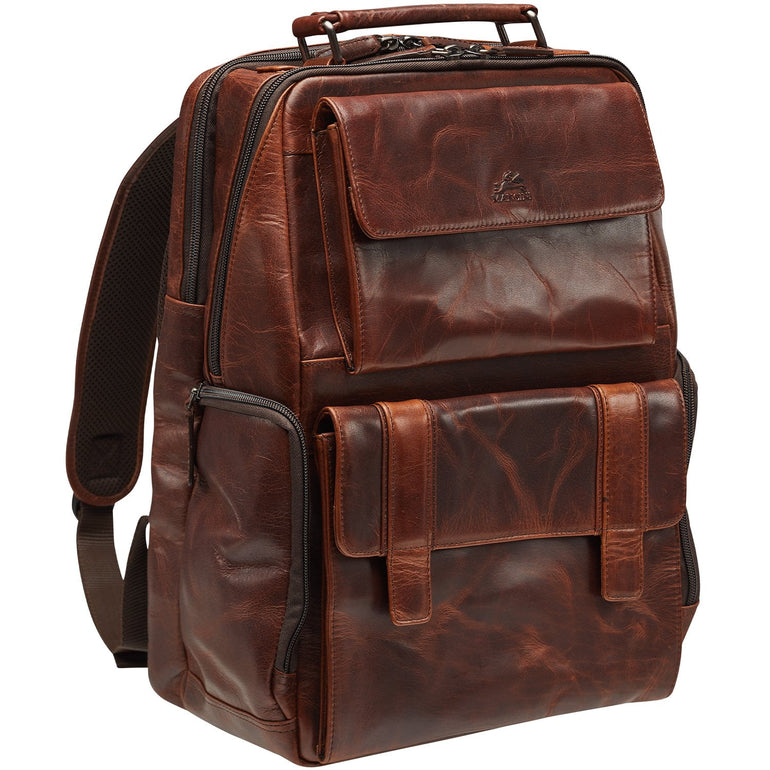 Mancini BUFFALO Backpack with RFID Secure Pocket for 15.6” Laptop 