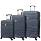 Atlantic Artistic Collection Expandable Spinner Luggage Set - Steel Blue