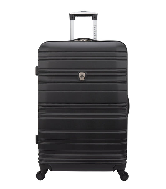 Atlantic Artistic Collection Large Expandable Spinner Luggage - Black