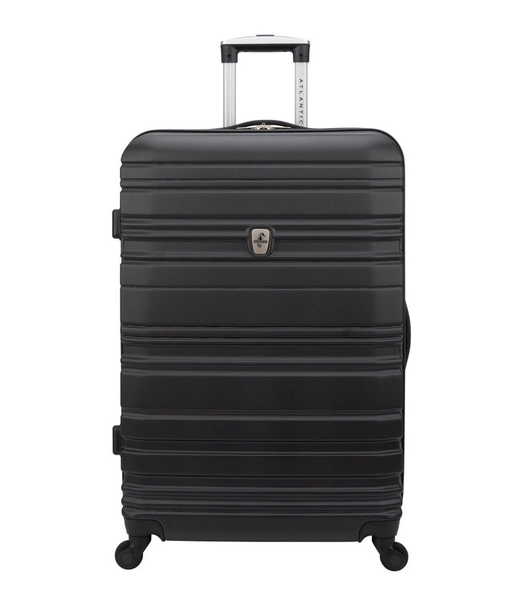 Atlantic Artistic Collection Large Expandable Spinner Luggage - Black