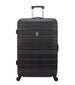 Atlantic Artistic Collection Large Expandable Spinner Luggage - Black