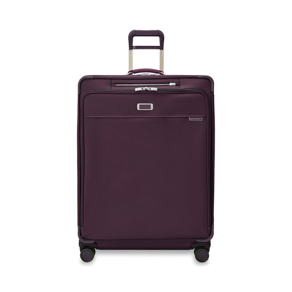 Briggs & Riley NOUVEAU Baseline Baggage Extra-Large avec roulettes multidirectionnelles - Limited Edition: Plum