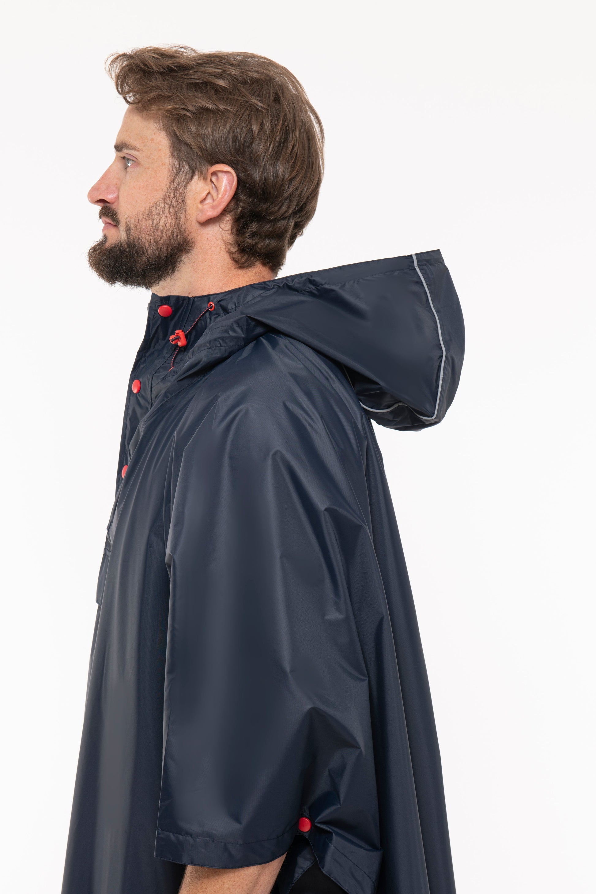 Mac In A Sac Packable Waterproof Unisex Poncho - Navy
