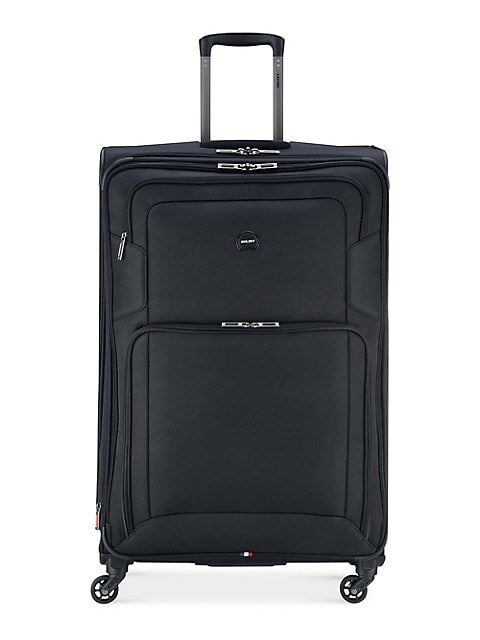 Delsey Optima Softside Large Luggage - Black