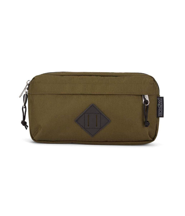 JanSport Waisted Fanny Pack - Cord Weave Army Green