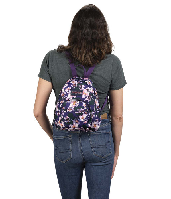 JanSport Half Pint Mini Backpack - Purple Petals