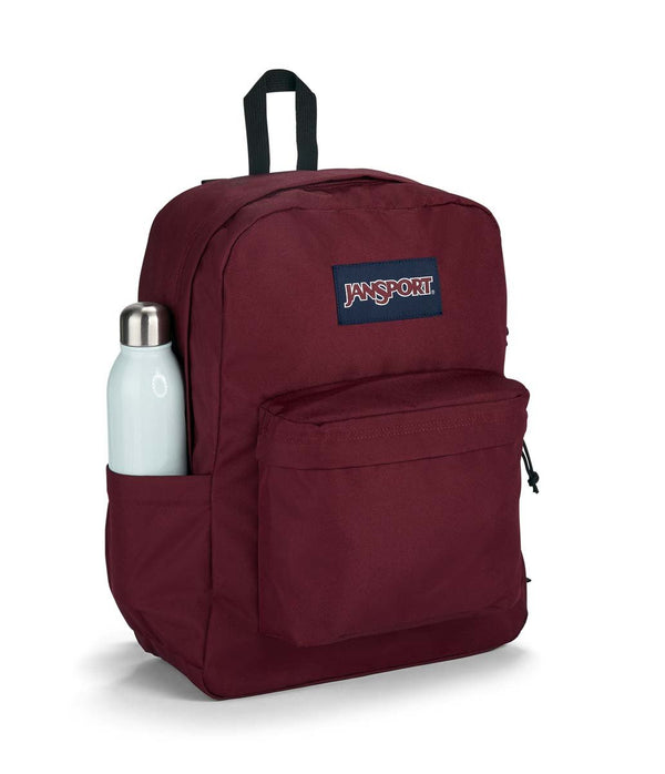 JanSport SuperBreak Plus Laptop Backpack - Russett Red