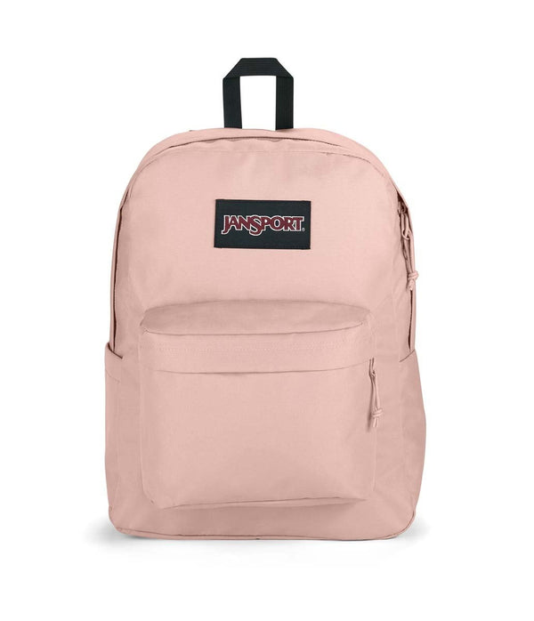 JanSport SuperBreak Plus Laptop Backpack - Misty Rose