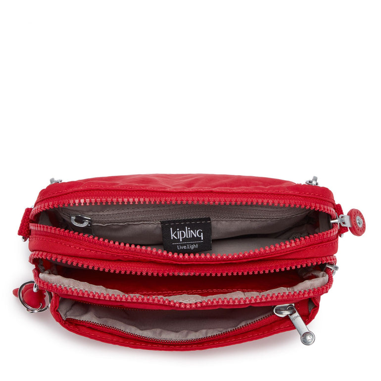Kipling Abanu Multi Convertible Crossbody Bag - Red Rouge