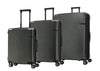 Samsonite Evoa 3 Piece Spinner Expandable Luggage Set - Brushed Black