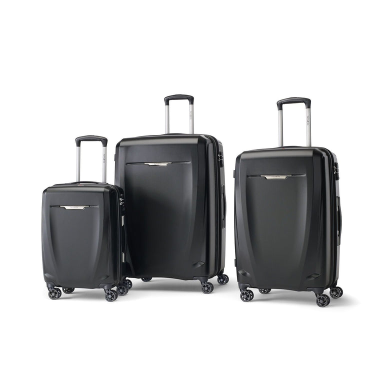 Samsonite Pursuit DLX Plus Spinner 3 Piece Set Luggage - Black