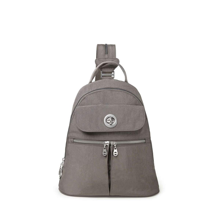 Baggallini Naples Convertible Backpack - Sterling Shimmer