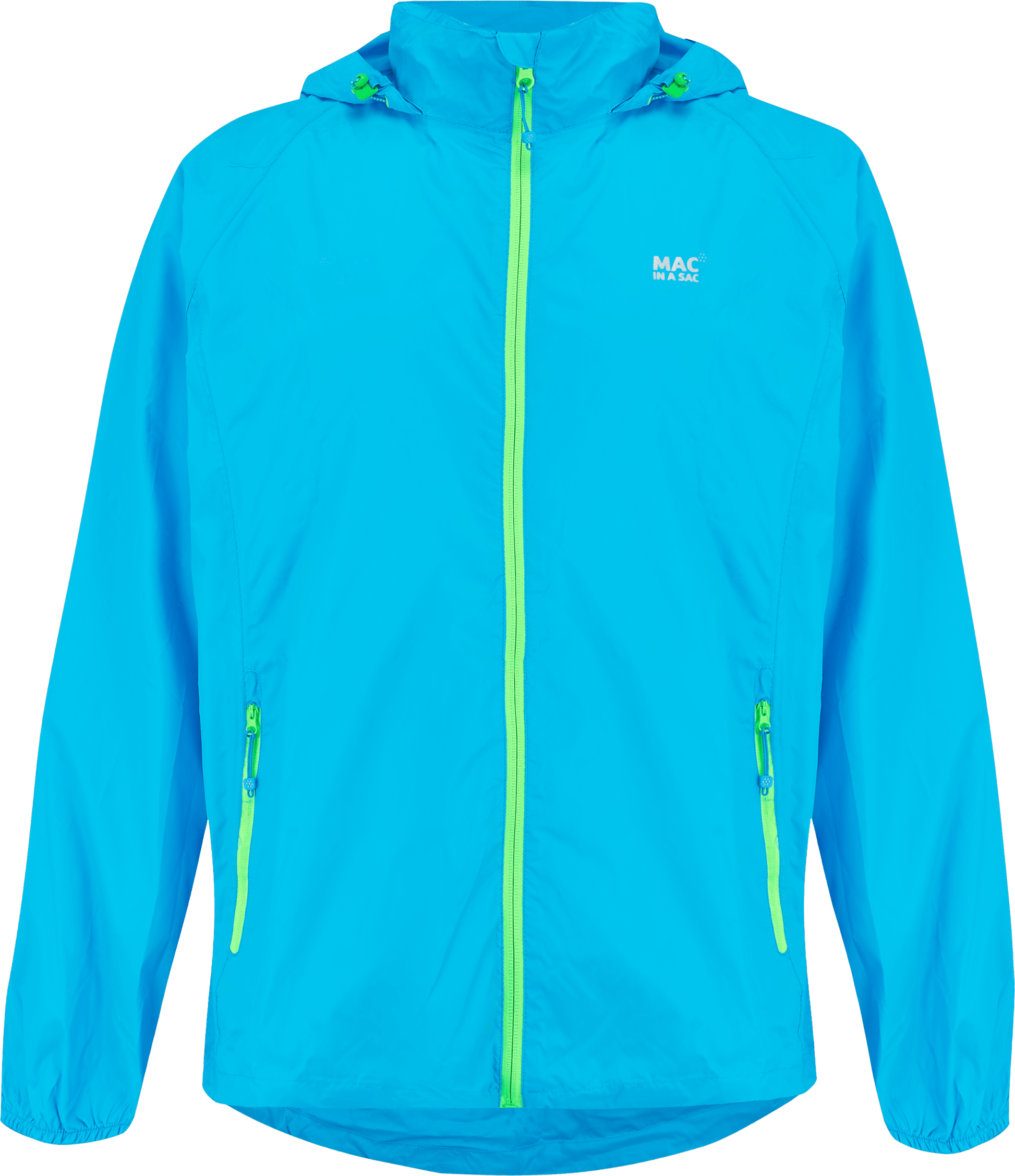 Mac In A Sac NEON 2 Jacket - Neon Blue