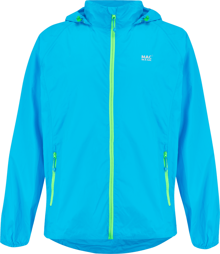Mac In A Sac NEON 2 Jacket - Neon Blue