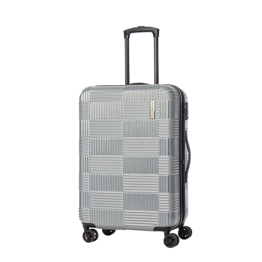 American Tourister Unify Spinner Medium Expandable Luggage - Silver