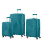 American Tourister Curio 3 Piece Nested Spinner Expandable Set - Jade Green