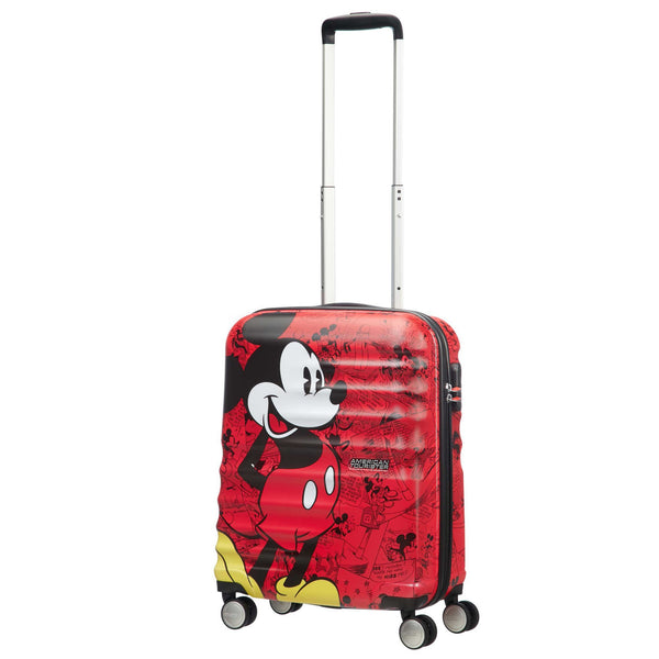 American Tourister Disney Wavebreaker Bagage de cabine spinner - Mickey Comics Red