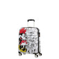 American Tourister Disney Wavebreaker Carry-On Spinner Luggage - Minnie Comics White