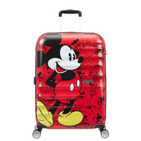 American Tourister Disney Wavebreaker Valise moyenne spinner - Mickey Comics Red