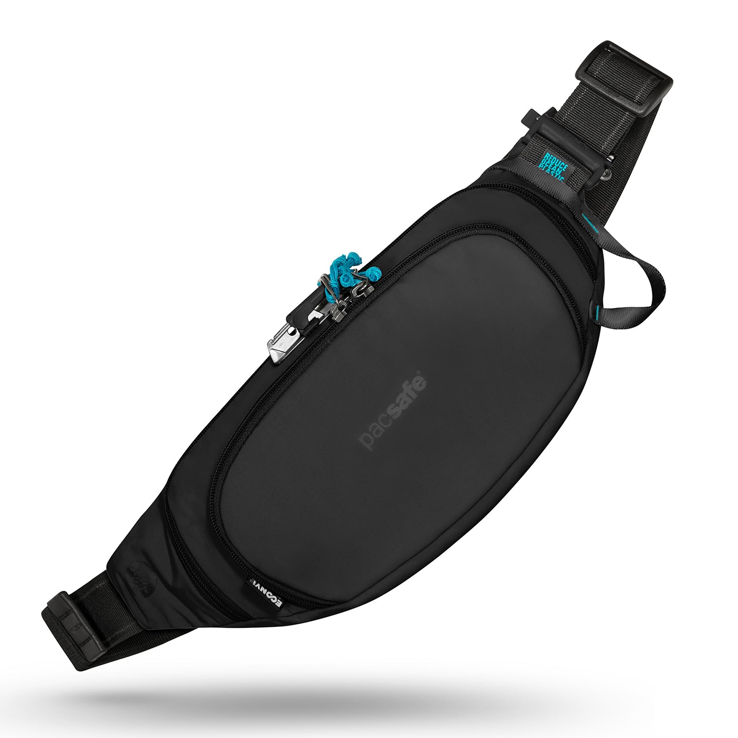 Pacsafe Eco Anti-Theft Waist Pack - Econyl Black