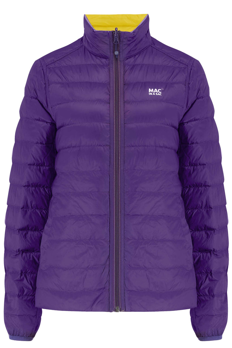 Mac In A Sac Polar2 Down Reversible (Ladies) - Yellow/Grape