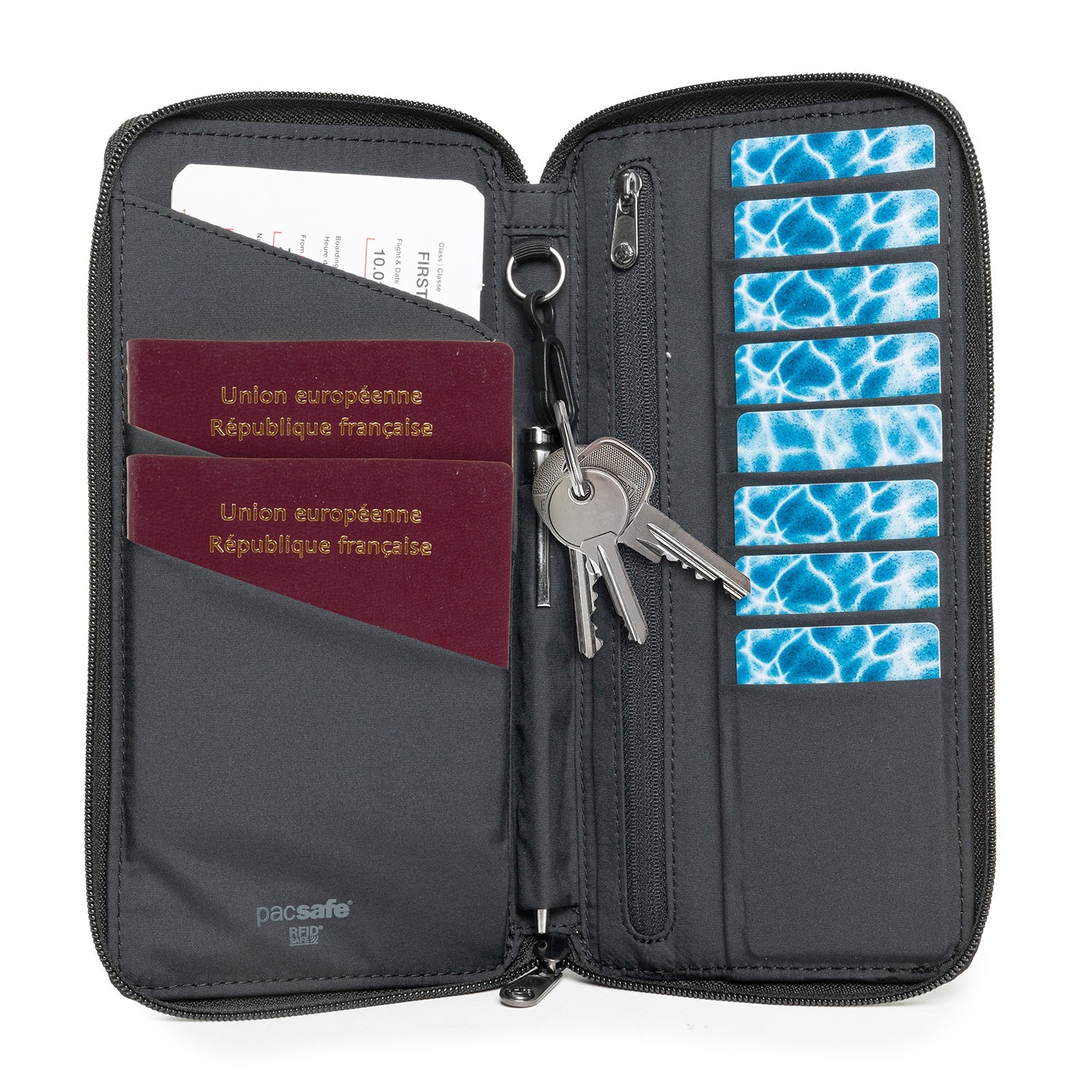 Pacsafe RFIDsafe RFID Blocking Travel Wallet