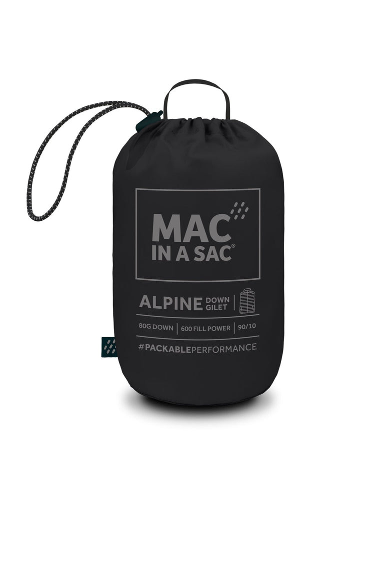 Mac In A Sac Alpine Down Gilet (Ladies) - Jet Black