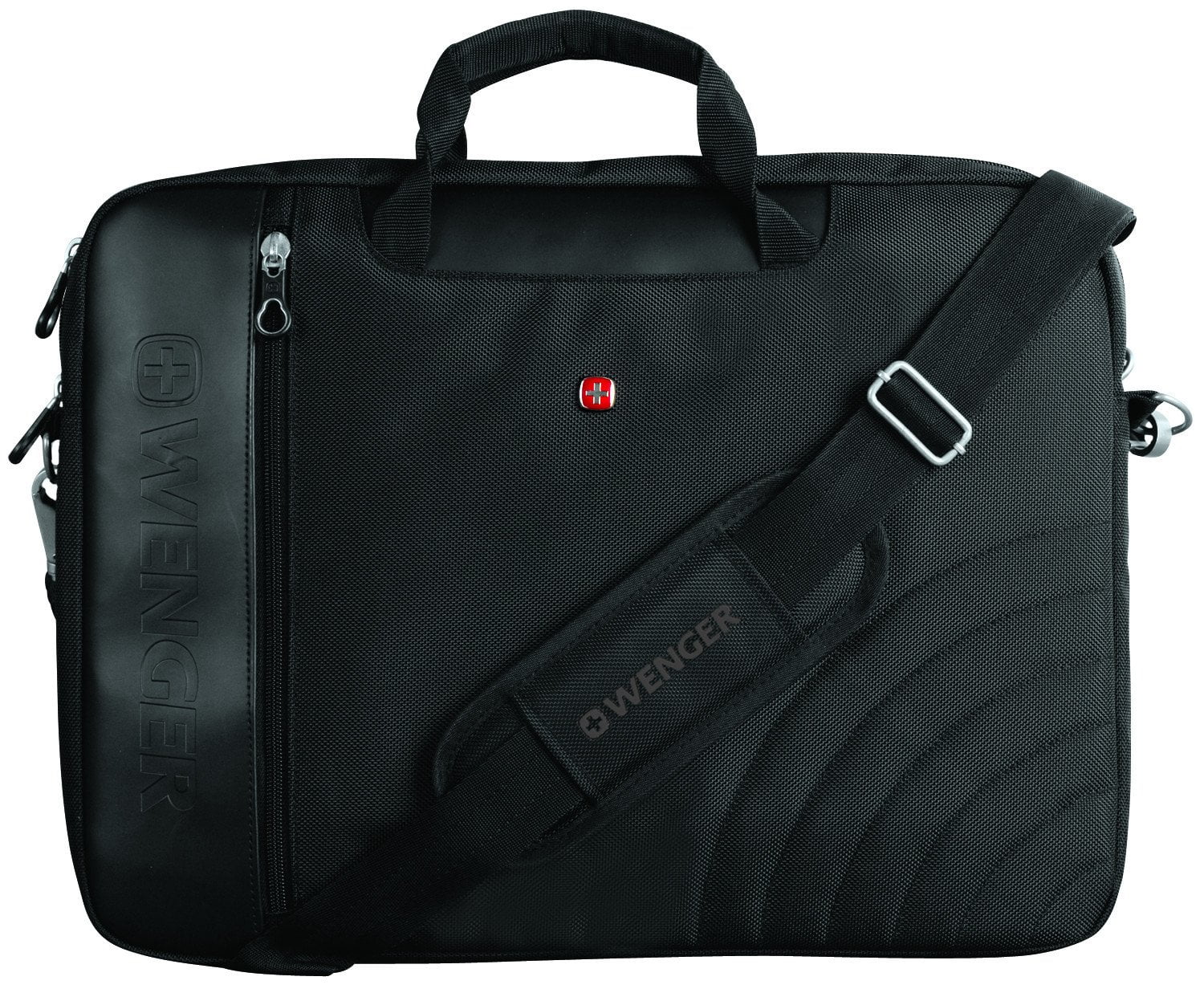 Swiss Gear Ballistic Slipcase With Shoulder Strap - 17.3 Inches - Black