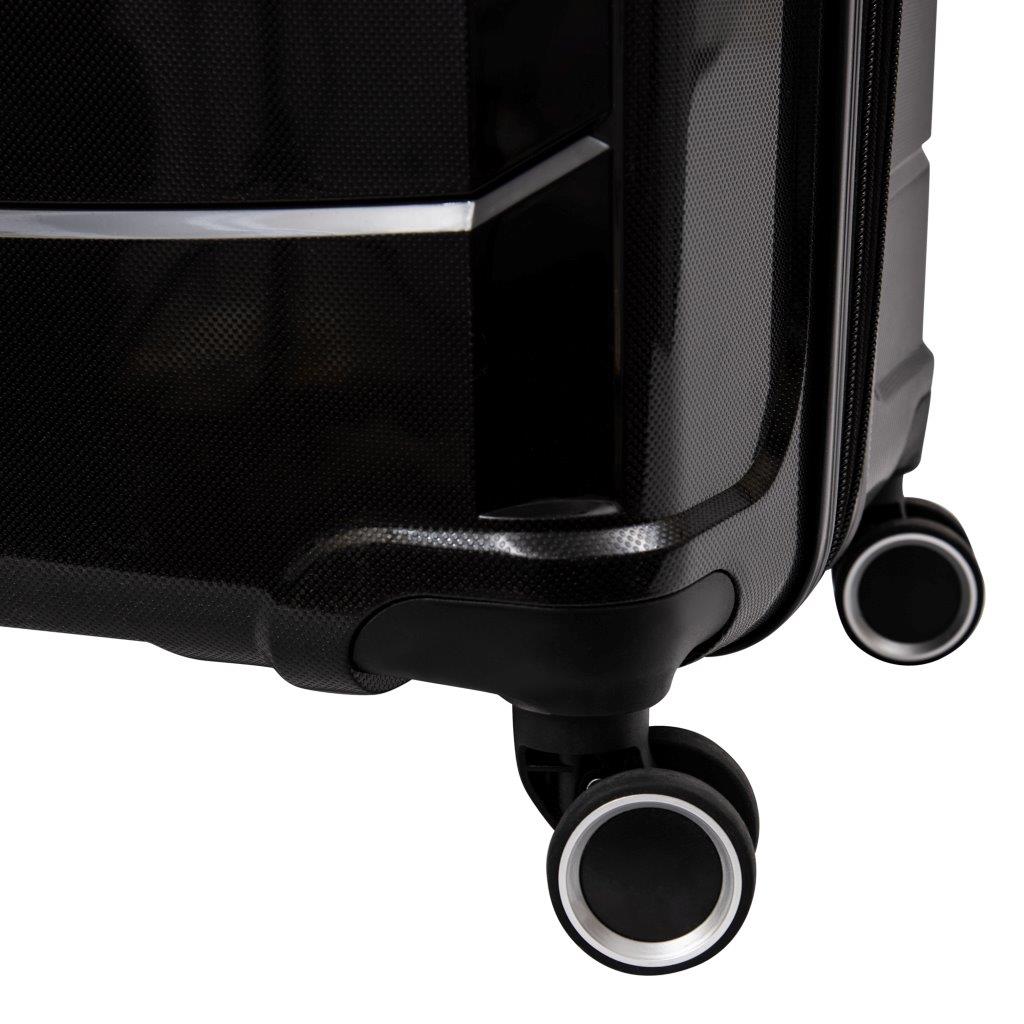 Air Canada Luggage Black Air Canada Optimum Hardside Expandable Medium Luggage