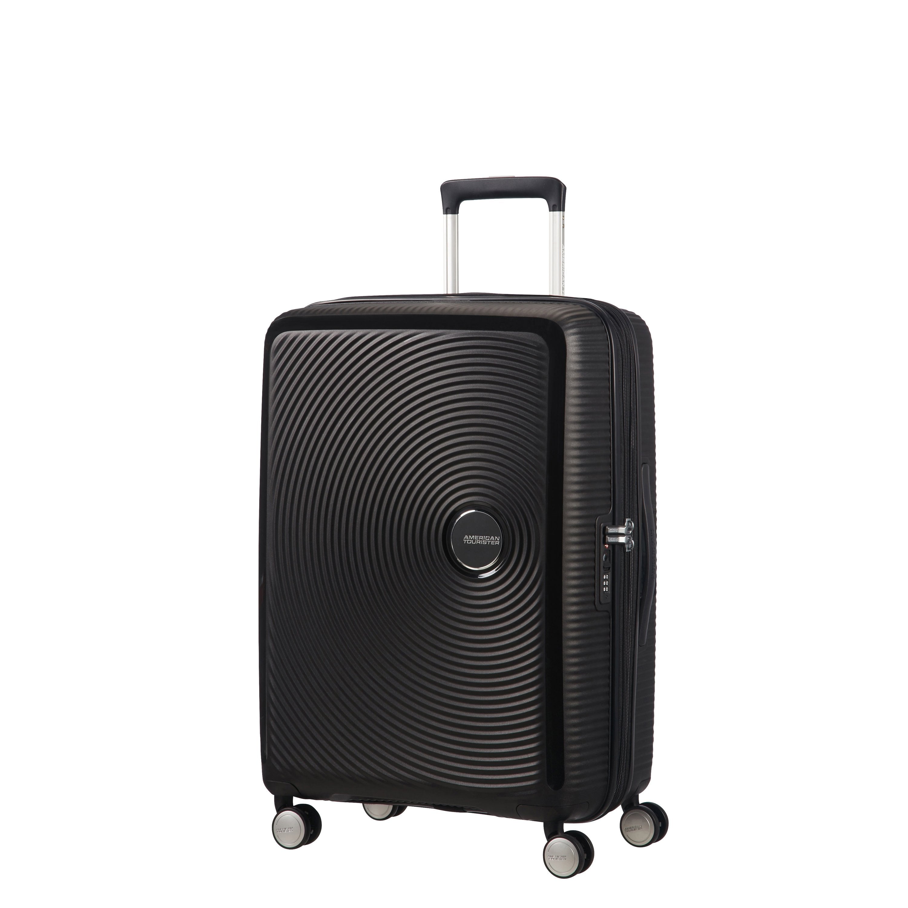 American Tourister Luggage Bass Black American Tourister Curio Spinner Medium Expandable Luggage
