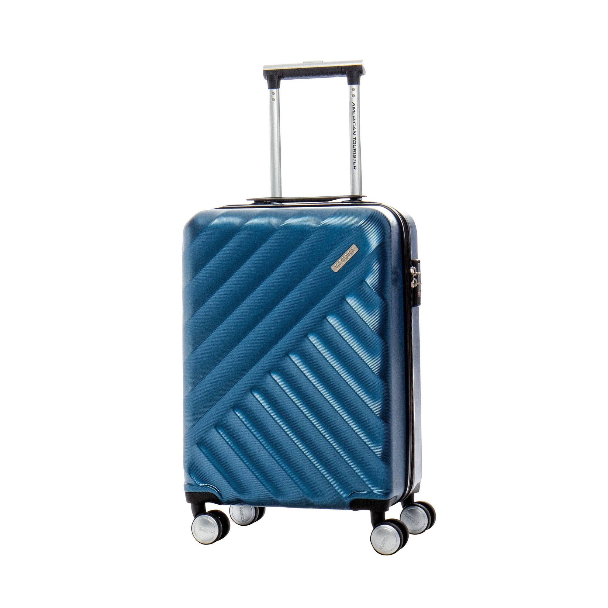 American Tourister Luggage Blue American Tourister Crave Collection Carry-On Spinner Luggage