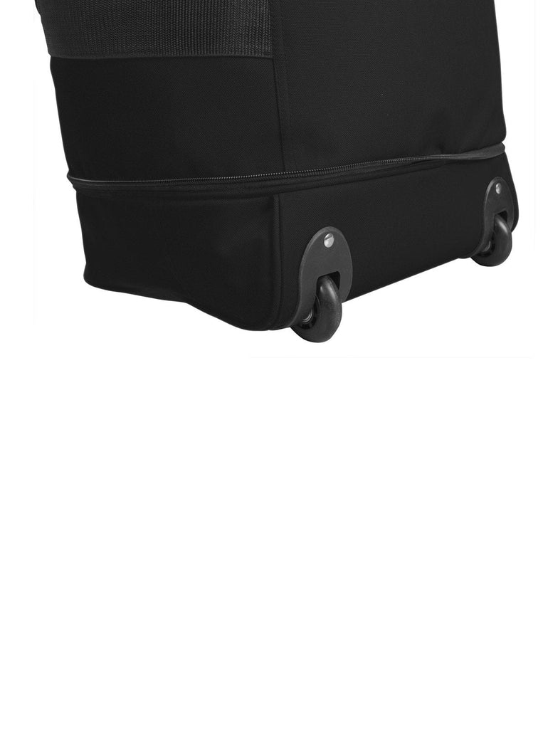 Atlantic Wheeled Duffle Black Atlantic 32 Inch Expandable Rolling Duffle