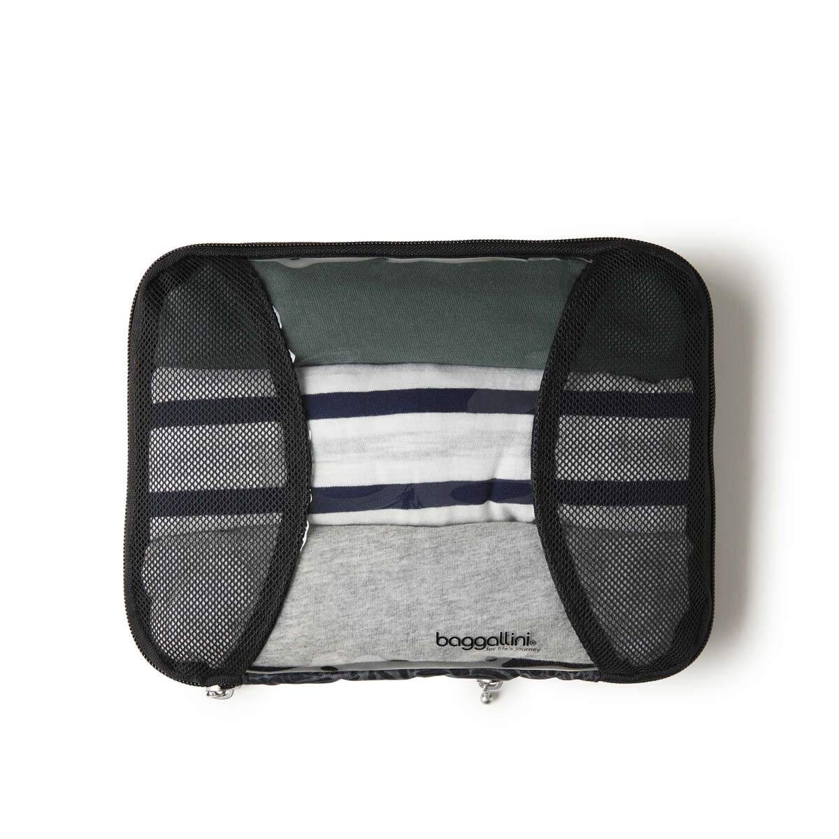 Baggallini Travel Accessories Midnight Blossom Baggallini Medium Compression Cube