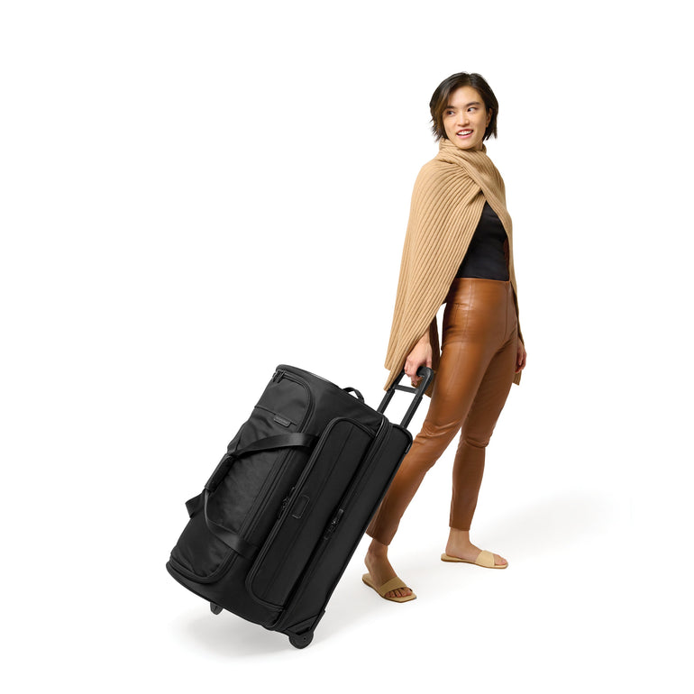 Briggs & Riley Wheeled Duffle Black Briggs & Riley Baseline Medium Two-Wheel Duffle