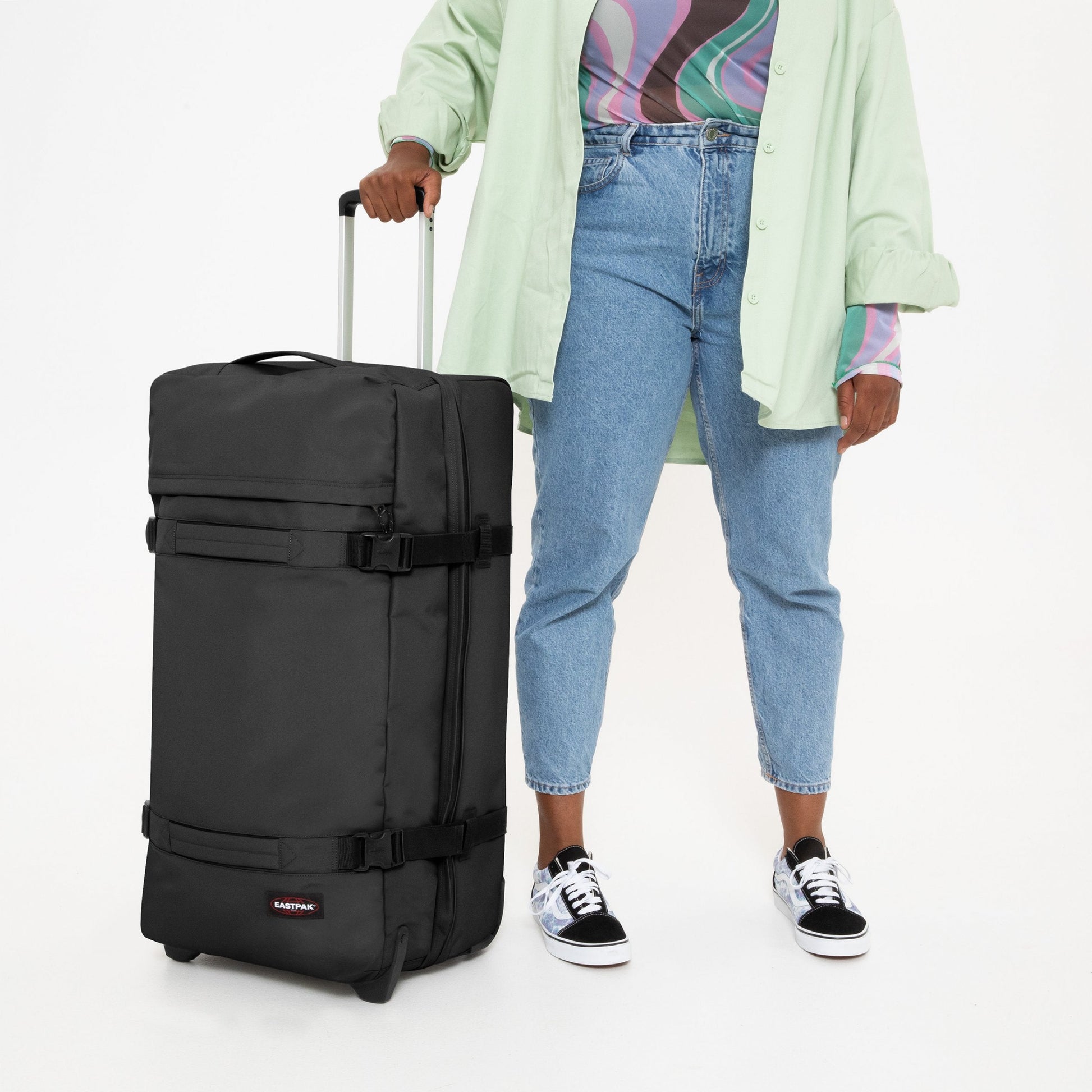 Eastpak Luggage Black Eastpak Transit'R L - Black