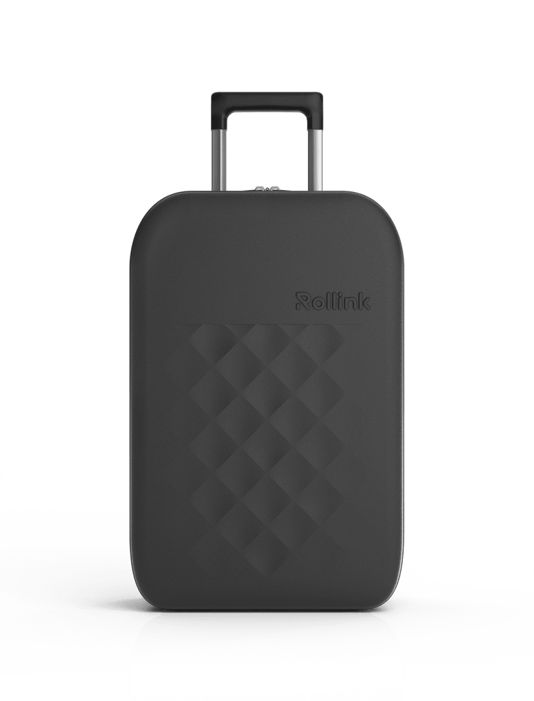 Rollink Flex Vega Carry-On Collapsible Luggage - Black