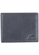 Mancini BELLAGIO Center Wing RFID Billfold - Grey