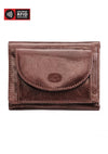 Mancini EQUESTRIAN-2 Men’s Trifold Wing Wallet - Brown