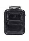 Mancini ARIZONA Large Unisex Bag with Zippered Rear Organizer - Black