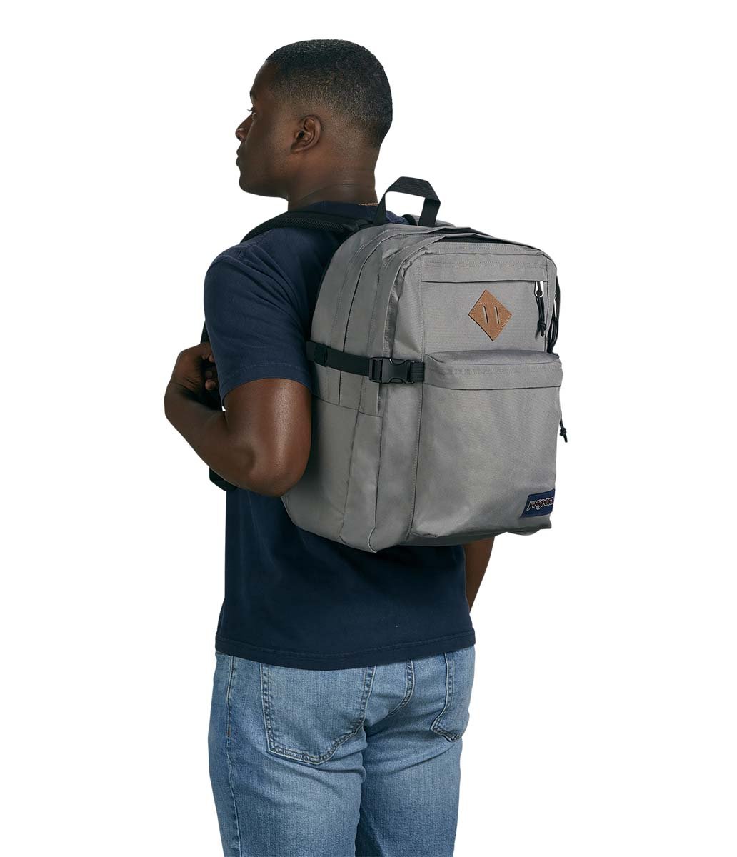 Jansport Backpacks Graphite Grey JanSport Main Campus Backpack - Graphite Grey
